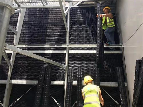 冷卻塔淋水填料的作用以及規(guī)格,冷卻塔填料廠家